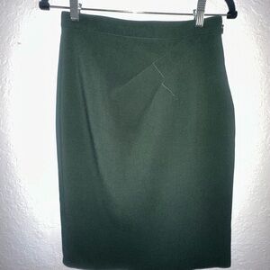 The Limited Green Pencil Skirt size 2